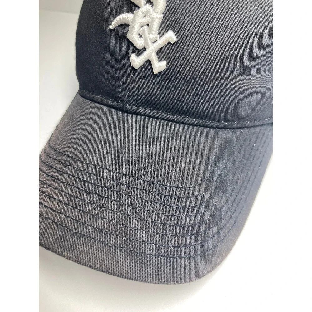 Chicago White Sox YOUTH Cap Hat Black Cooper MLB Baseball Adjustable Outdoor‎